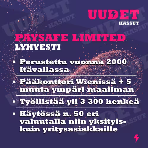 Paysafe Limited lyhyesti.