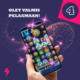 Olet valmis aloittamaan pelit.