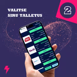 Etsi maksutavaksi Siru Mobile.