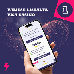 Valitse Visa casino listaltamme.